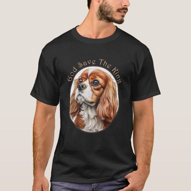 Cavalier King Charles Blenheim Owner Lover Waterco T-Shirt (Front)