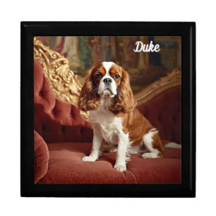 Cavalier King Charles Personalized Jewelry Box