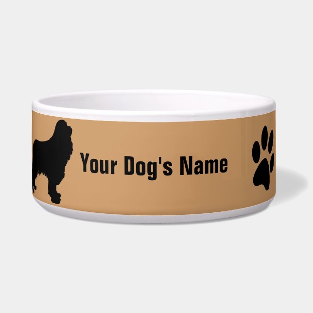 Cavalier King Charles Spaniel キャバリア Bowl (Front)
