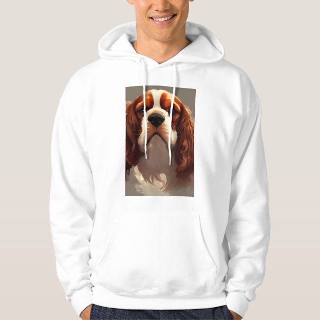 Cavalier King Charles Spaniel AI5 Hoodie (Front)