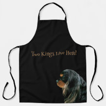 Cavalier King Charles Spaniel All-Over Print Apron