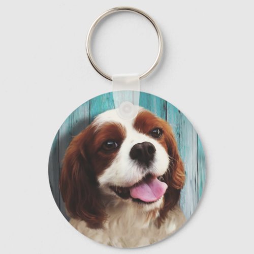 Cavalier King Charles Spaniel _ Baxter Keychain