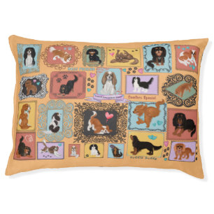Cavalier King Charles Spaniel Bed and Pillow