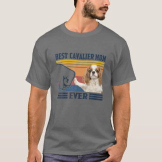 Cavalier King Charles Spaniel Best Cavalier Mom Ev T-Shirt