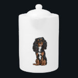 Cavalier King Charles Spaniel - Black and Tan Teapot<br><div class="desc">Cavalier King Charles Spaniel - Black and Tan</div>