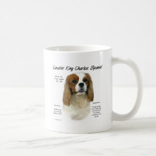 Cavalier King Charles Spaniel (Blenheim) History Coffee Mug