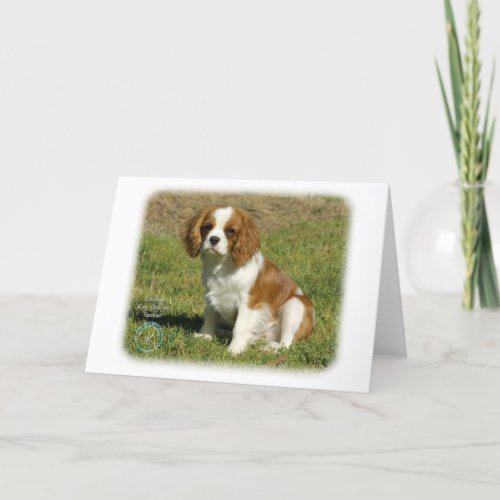 Cavalier King Charles Spaniel Card