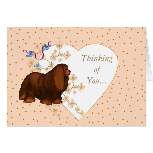Cavalier King Charles Spaniel Cards (Front Horizontal)