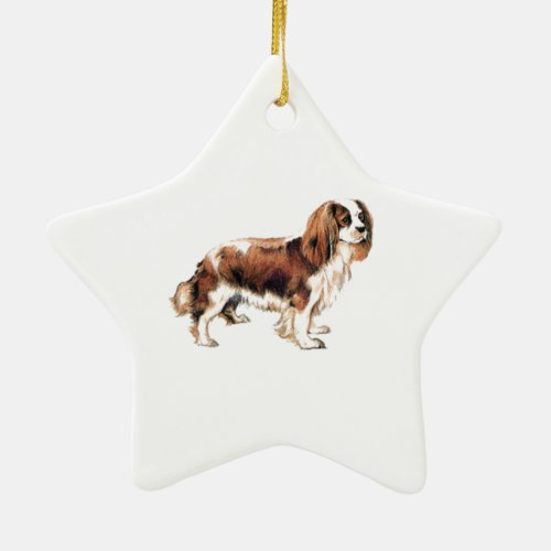 Cavalier King Charles Spaniel Ceramic Ornament