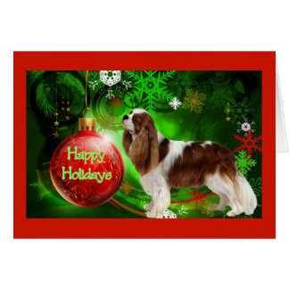 Cavalier King Charles Spaniel Christmas Cards | Zazzle