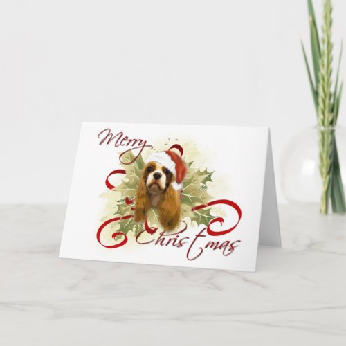 Cavalier King Charles Spaniel Christmas Cards