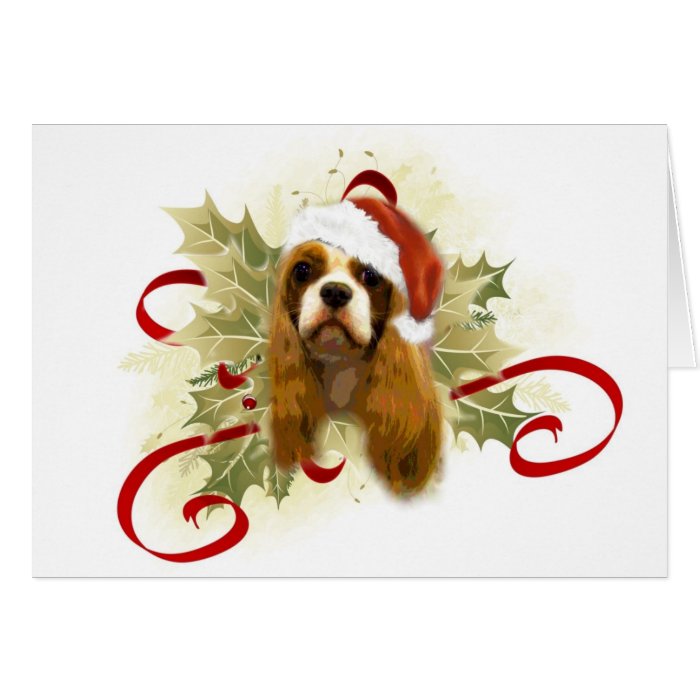 Cavalier King Charles Spaniel Christmas Cards
