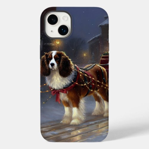 Cavalier King Charles Spaniel Christmas Festive  Case_Mate iPhone 14 Plus Case