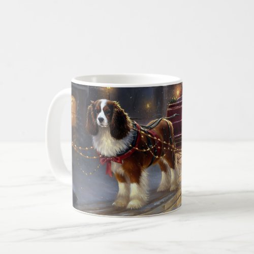 Cavalier King Charles Spaniel Christmas Festive  Coffee Mug