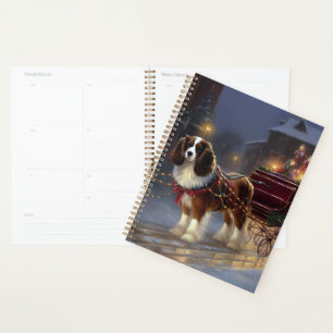 Cavalier King Charles Spaniel Christmas Festive Planner
