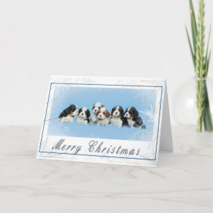 Cavalier King Charles Spaniel Christmas Holiday Card