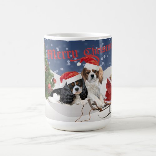 Cavalier King Charles Spaniel Christmas Mug