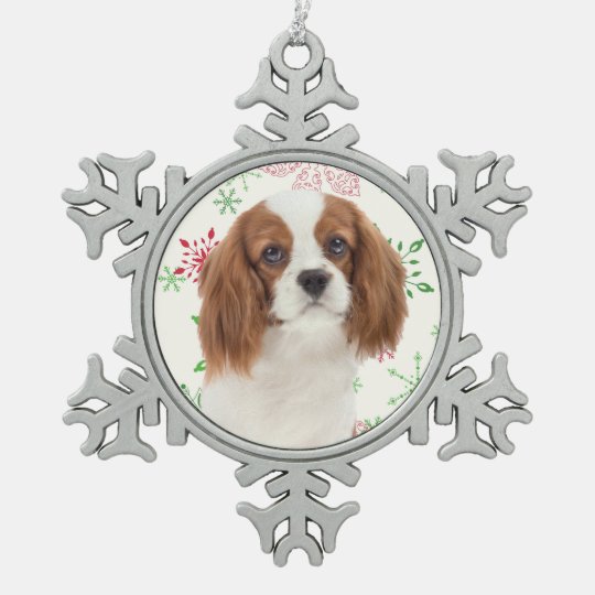 cavalier king charles spaniel garden ornament