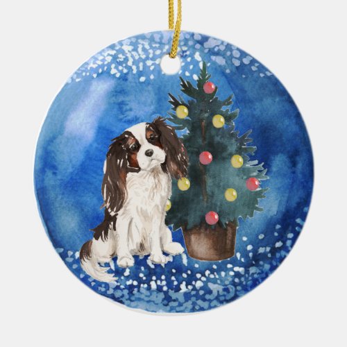 Cavalier King Charles Spaniel Christmas Ornament