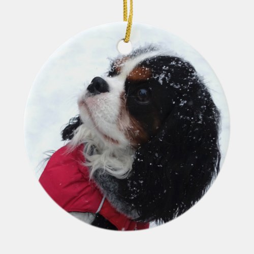 Cavalier King Charles Spaniel Christmas Ornament