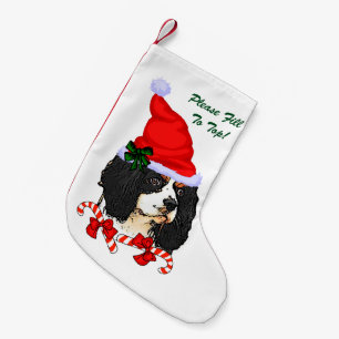 Cavalier King Charles Spaniel Christmas Small Christmas Stocking