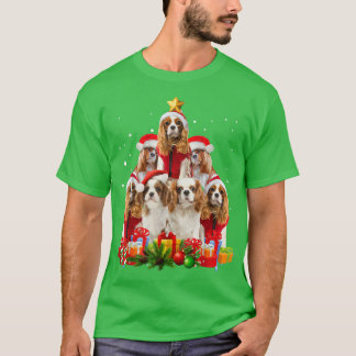 Cavalier King Charles Spaniel Christmas Tree Xmas T-Shirt