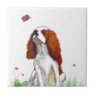 Cavalier King Charles Spaniel CKC Ceramic Tile