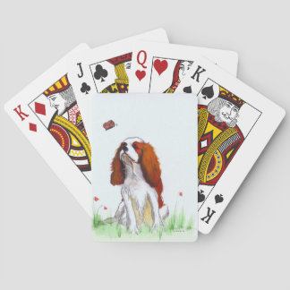 Cavalier King Charles Spaniel CKC Poker Cards