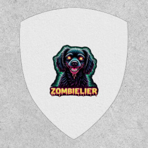 Cavalier King Charles Spaniel CKCS Zombie Dog Hall Patch