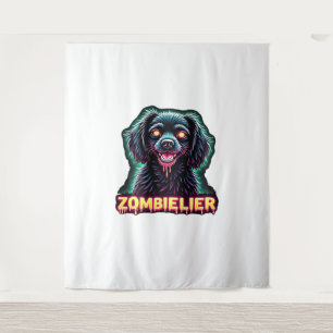 Cavalier King Charles Spaniel CKCS Zombie Dog Hall Tapestry