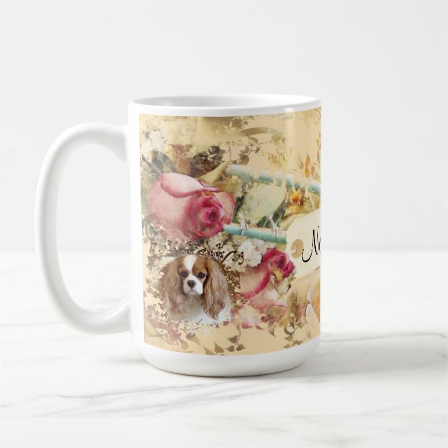 Cavalier King Charles Spaniel Coffee Mug (Left)
