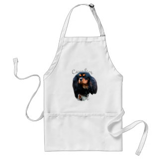 Cavalier King Charles Spaniel Dad 2 Adult Apron