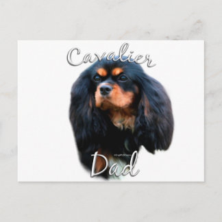 Cavalier King Charles Spaniel Dad 2 Postcard