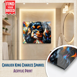 Cavalier King Charles Spaniel Dog Acrylic Print