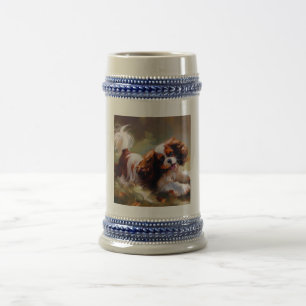 Cavalier King Charles Spaniel Dog Beer Stein
