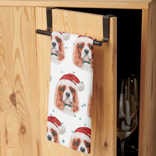 Cavalier King Charles Spaniel Dog Breed Christmas Kitchen Towel
