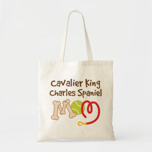 Cavalier King Charles Spaniel Dog Breed Mom Gift Tote Bag