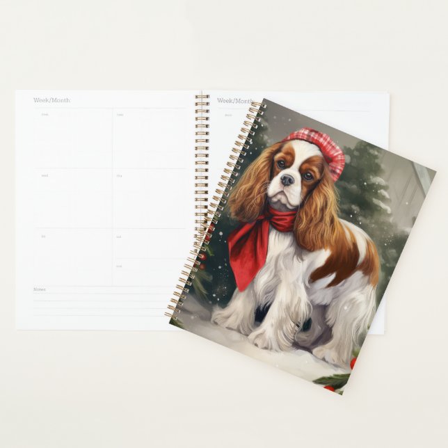 Cavalier King Charles Spaniel Dog Christmas Planner (Display)