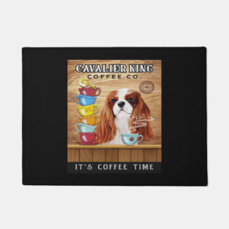 Cavalier King Charles Spaniel Dog Coffee Doormat