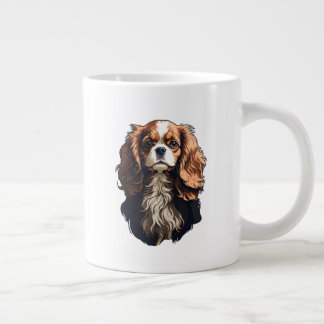 Cavalier King Charles spaniel dog Giant Coffee Mug