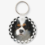 Cavalier King Charles Spaniel Dog Keychain