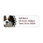 Cavalier King Charles Spaniel Dog Mailing Label