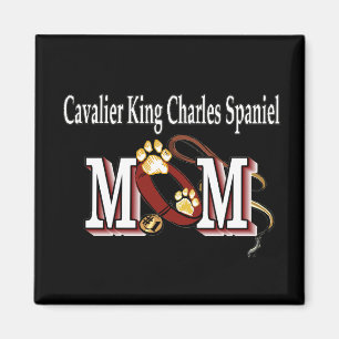 cavalier KING CHARLES SPANIEL dog mom Magnet
