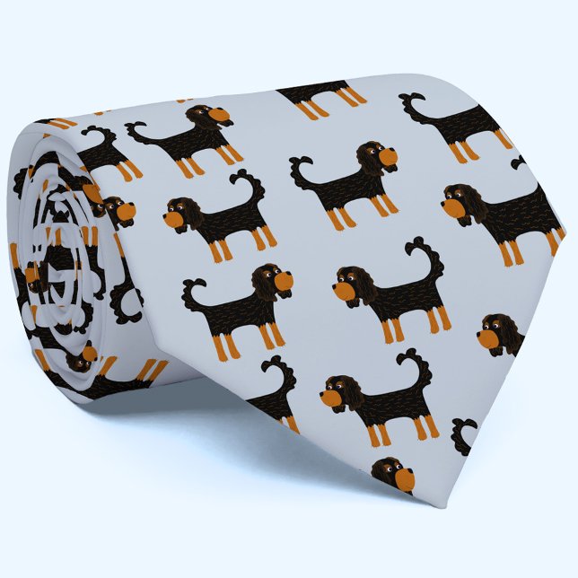 Cavalier King Charles Spaniel Dog Neck Tie (Creator Uploaded)