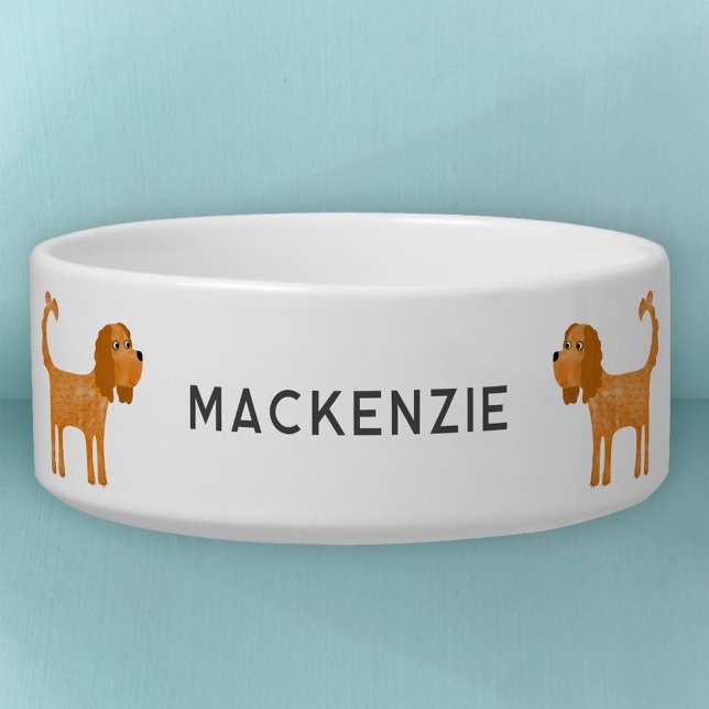 Cavalier King Charles Spaniel Dog Personalized Bowl (Creator Uploaded)