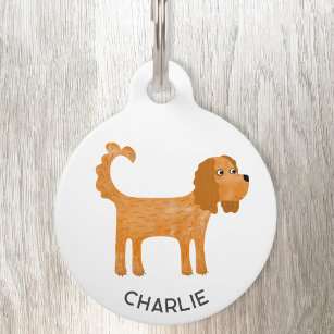 Cavalier King Charles Spaniel Dog Personalized Pet ID Tag
