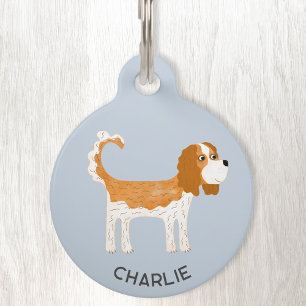 Cavalier King Charles Spaniel Dog Personalized Pet ID Tag