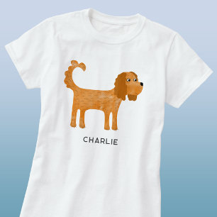 Cavalier King Charles Spaniel Dog Personalized T-Shirt
