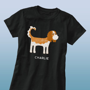 Cavalier King Charles Spaniel Dog Personalized T-Shirt