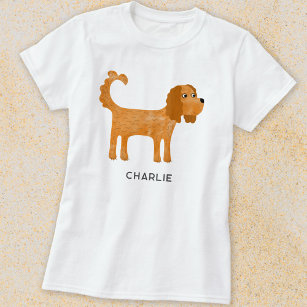 Cavalier King Charles Spaniel Dog Personalized T-Shirt